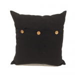 40cm Cushion Cover - Black